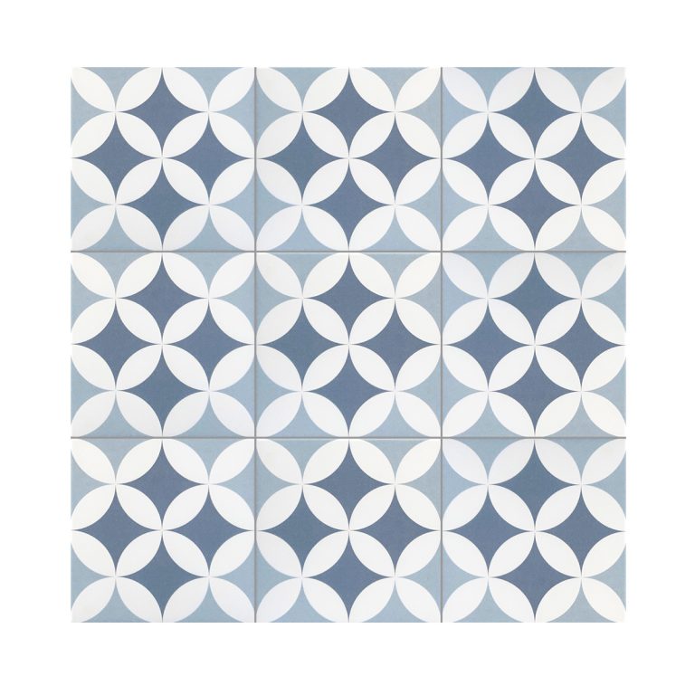 Serie MADLEINE, Gilles Ocean Feinsteinzeug 20×20 / 0,8 cm (R9), Preis: 59,00 € / m² *