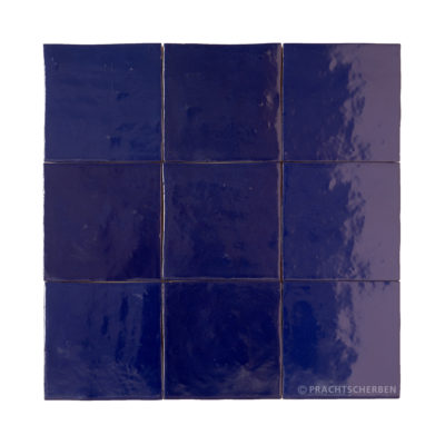 Serie MALAGA, Azul Cobalto (matt) 10×10 / 1,0 cm, Preis: 75,00 € / m² *