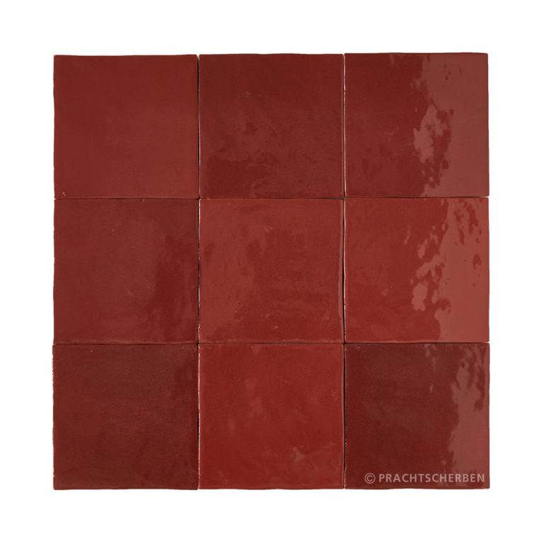 Serie MALAGA, Burdeos 10×10 / 1,0 cm, Preis: 75,00 € / m² *