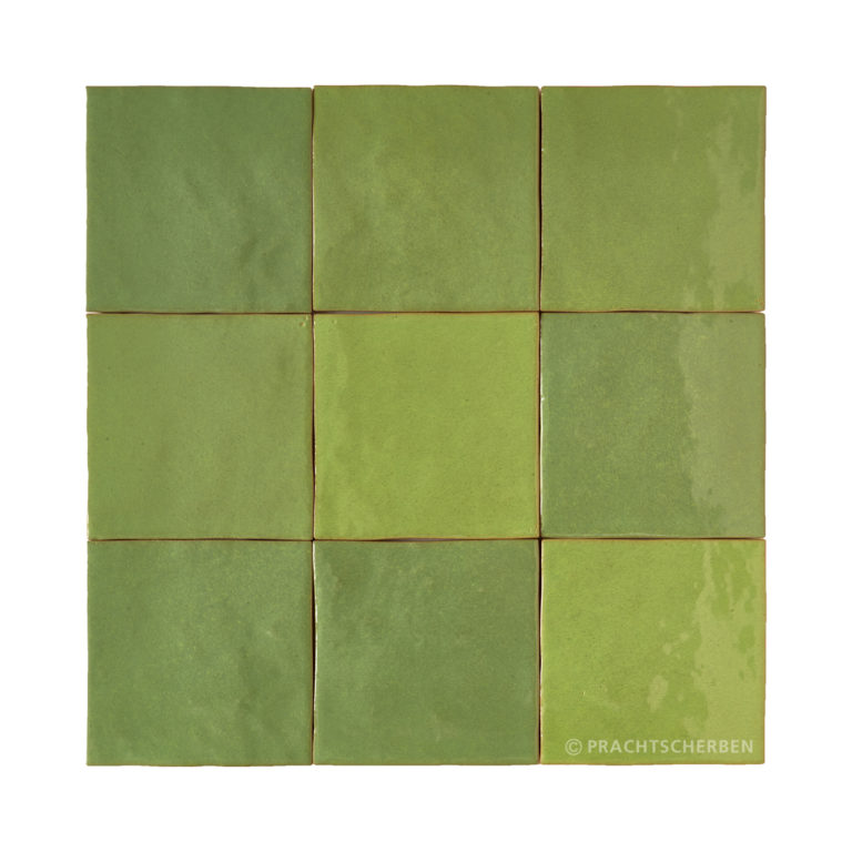 Serie MALAGA, Verde Hiebra 10×10 / 1,0 cm, Preis: 75,00 € / m² *