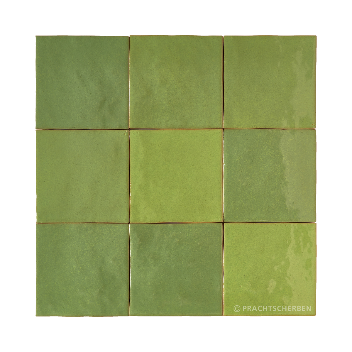 Serie MALAGA, Verde Hiebra 10x10 / 1,0 cm, Preis: 62,00 € / m²