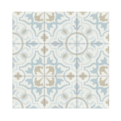 Serie TOLEDO, Favara Azul Feinsteinzeug 20×20 / 0,8 cm (R10), Preis: 45,00 € / m² *