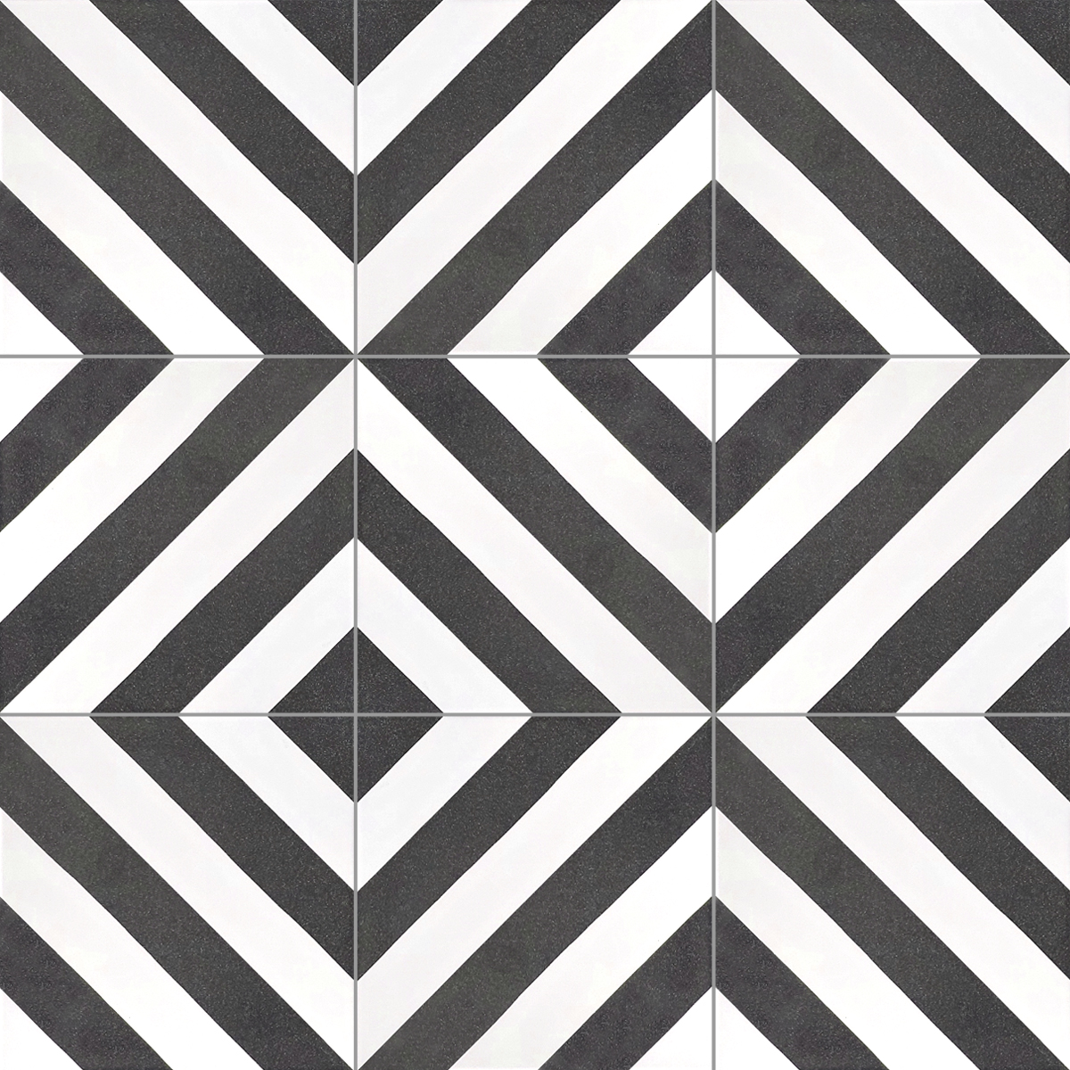 Bodenfliesen, Zementfliesen-Optik, Vintage-Style, Feinsteinzeug, Interior-Design