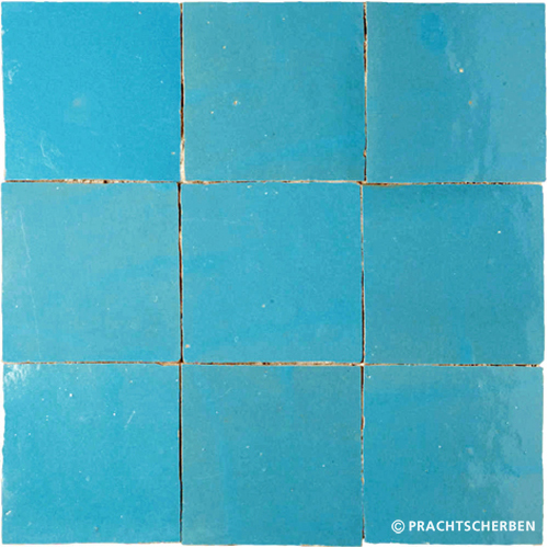 Prachtscherben Fliesen Koeln ZELLIGES Bleu