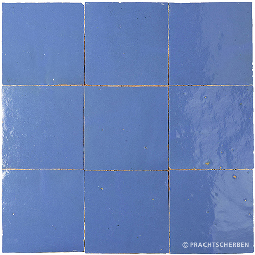ZELLIGES aus Marokko, glasierte Terracotta, Lavande Nr. 18 , 10x10 / 1