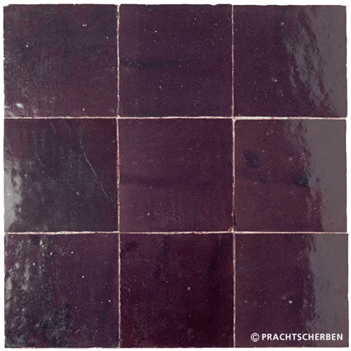 Prachtscherben Fliesen Koeln ZELLIGES Prune