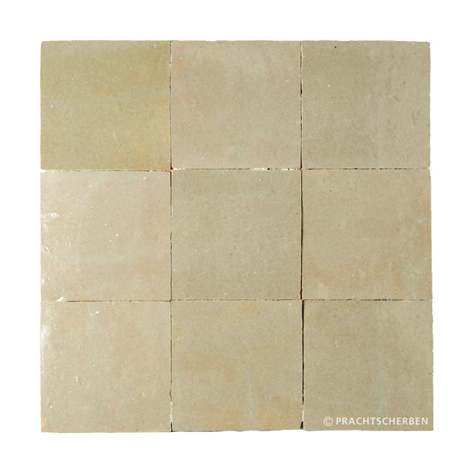 ZELLIGES aus Marokko, glasierte Terracotta, Beige Bleu Nr. 24 , 10×10 / 1,0 cm, Preis: 149,00 € / m² *