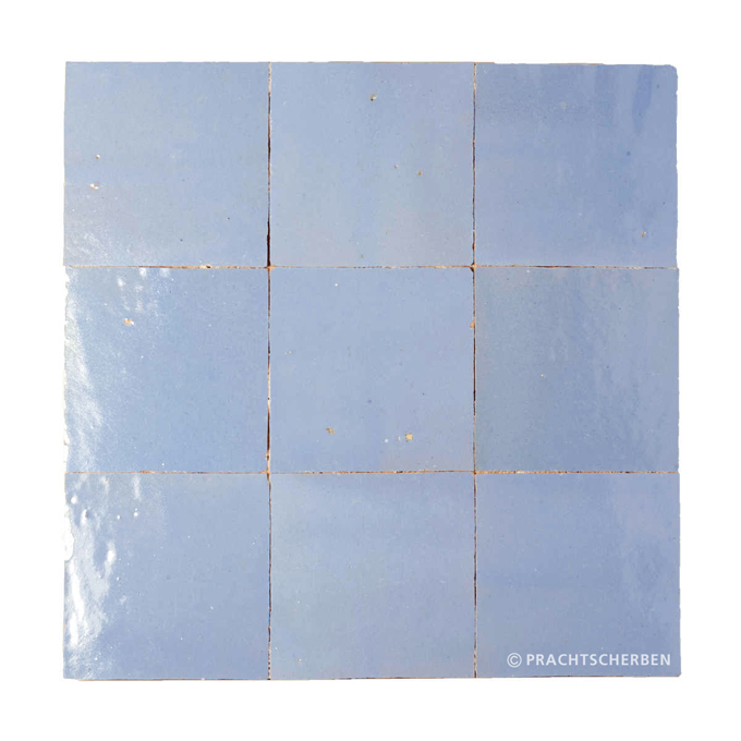ZELLIGES aus Marokko, glasierte Terracotta, Lavande Clair Nr. 42 , 10×10 / 1,0 cm, Preis: 149,00 € / m² *