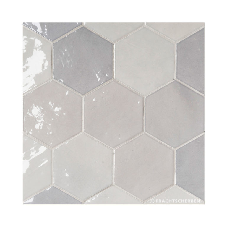 Serie ZAHARA HEX, Grey, 10,8×12,4 cm Preis: 129,00 € / m² *