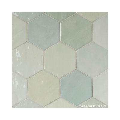 Serie ZAHARA HEX, Mint, 10,8×12,4 cm Preis: 129,00 € / m² *