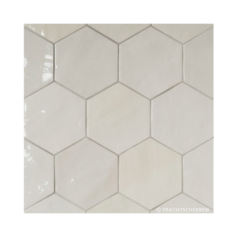 Serie ZAHARA HEX, White, 10,8×12,4 cm Preis: 129,00 € / m² *