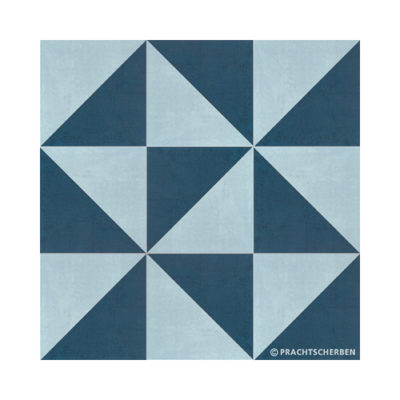 Serie GEO, Diagonal Azul Feinsteinzeug 20×20 / 0,9 cm (R10), Preis: 81,00 € / m² *