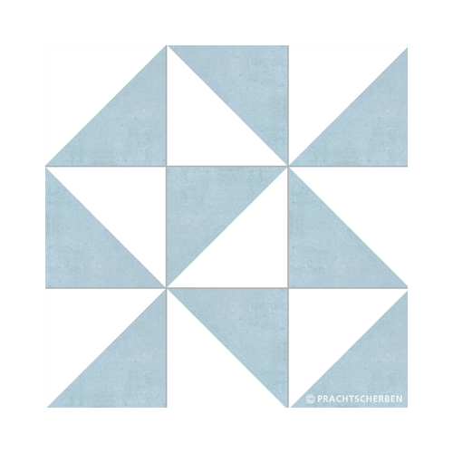 Serie GEO, Diagonal Blanco, Feinsteinzeug 20×20 / 0,9 cm (R10), Preis: 81,00 € / m² *