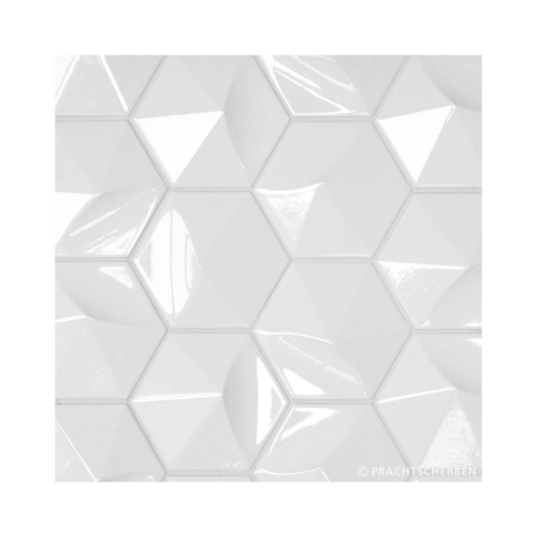 3D-LA OLA, white, 12,4×10,7 cm Preis: auf Anfrage