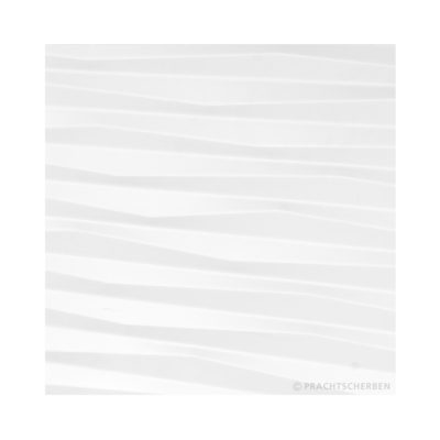 3D-ZIGZAG, blanco mate, 33×99 cm Preis: auf Anfrage