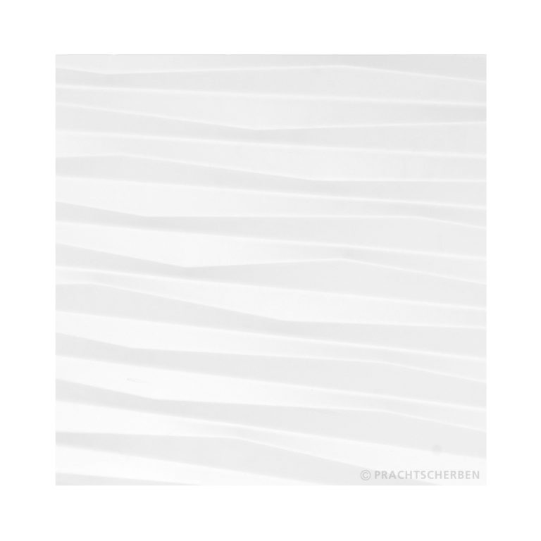 3D-ZIGZAG, blanco mate, 33×99 cm Preis: auf Anfrage