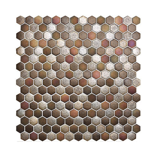 Mosaik MAGMA, Hexagon 2,5 cm Preis: 99,00 € / m²*