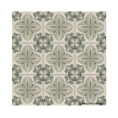 Serie TOLEDO, Bali Flower Feinsteinzeug 20×20 / 0,8 cm (R10), Preis: 45,00 € / m² *